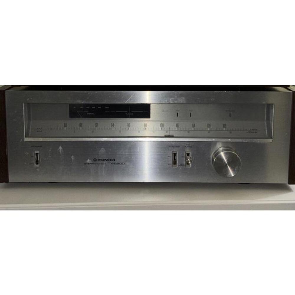 PIONEER Silver Stereo Receiver Front Panel
